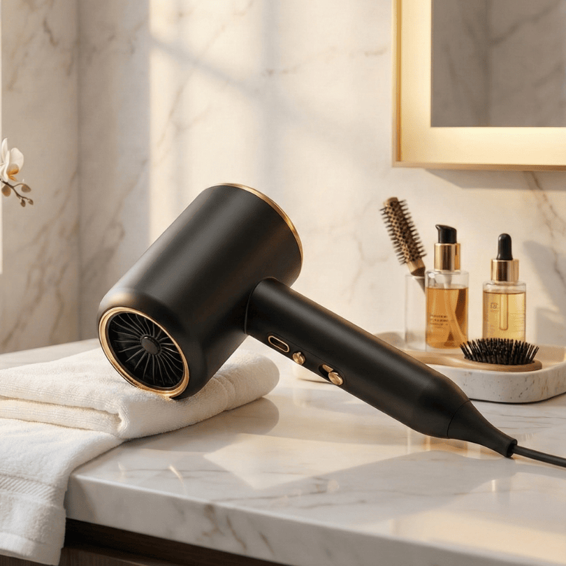 Asciugacapelli PowerGloss da 2400 W - Tecnologia agli ioni e design elegante per tutti i tipi di capelli