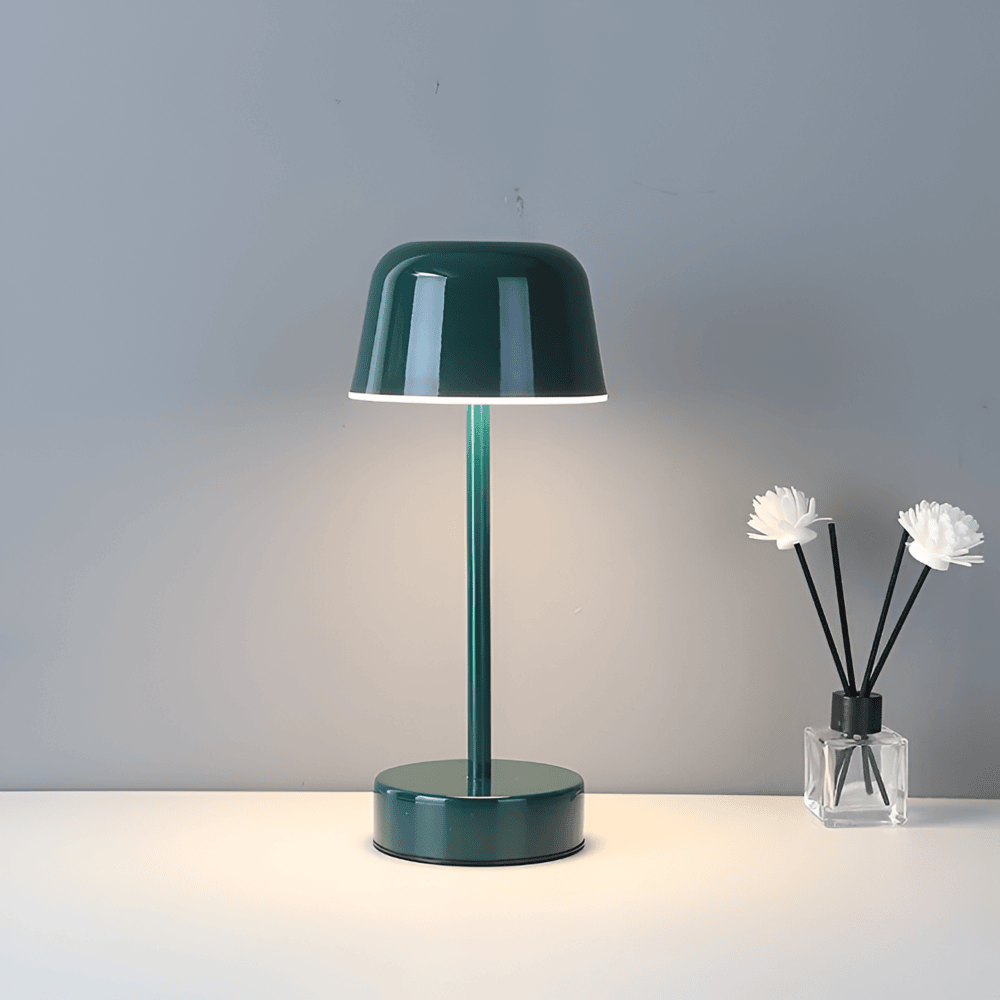 RETROLIGHT – lampada da tavolo LED in stile retrò, senza fili e ricaricabile tramite USB