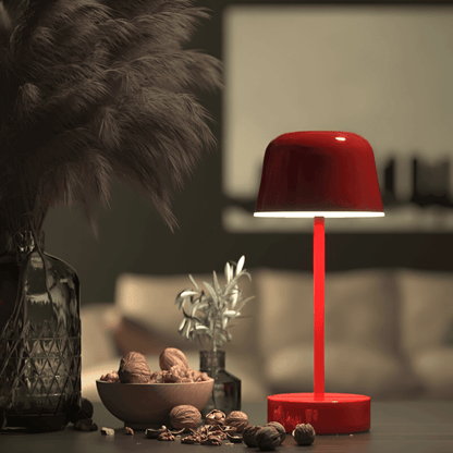 RETROLIGHT – lampada da tavolo LED in stile retrò, senza fili e ricaricabile tramite USB