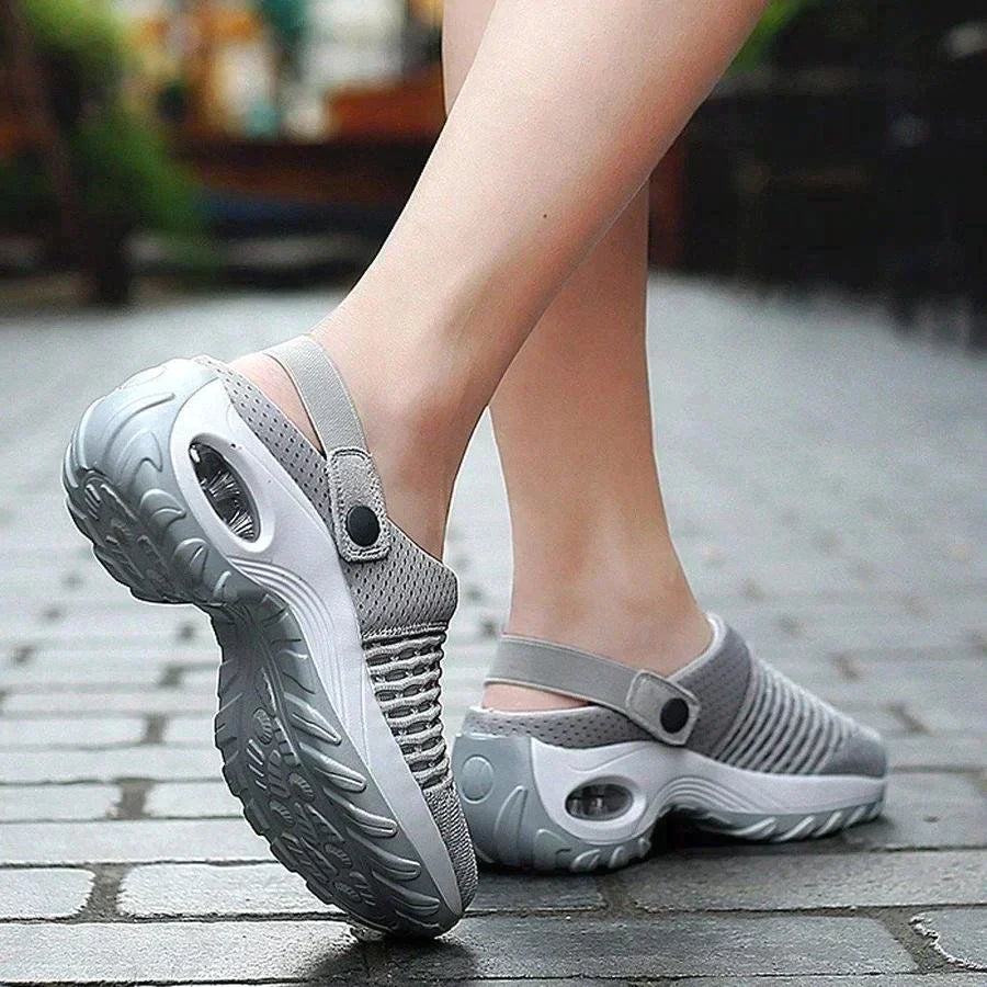 Pantofole ortopediche con cuscino d'aria per donne, design moderno e confortevole