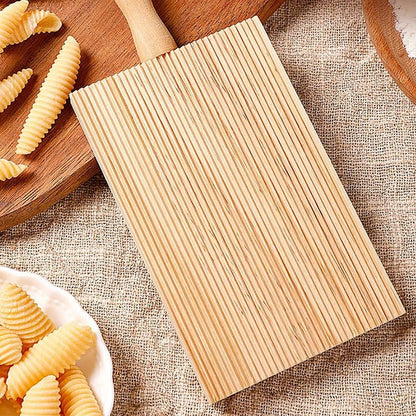 PASTACURVE – Piastra di legno per gnocchi con manico comodo per cuochi amatoriali
