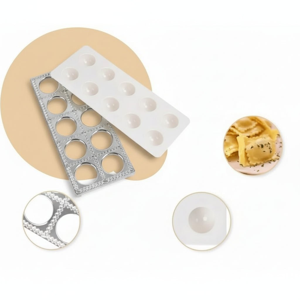 GNOCFORMA – Tradizionale tagliere per pasta e set per modellare gnocchi in legno di faggio