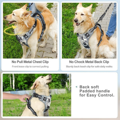 TRAILPAW – Imbracatura riflettente e traspirante per cani di taglia piccola e grande