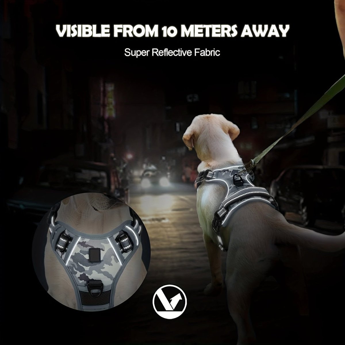 TRAILPAW – Imbracatura riflettente e traspirante per cani di taglia piccola e grande
