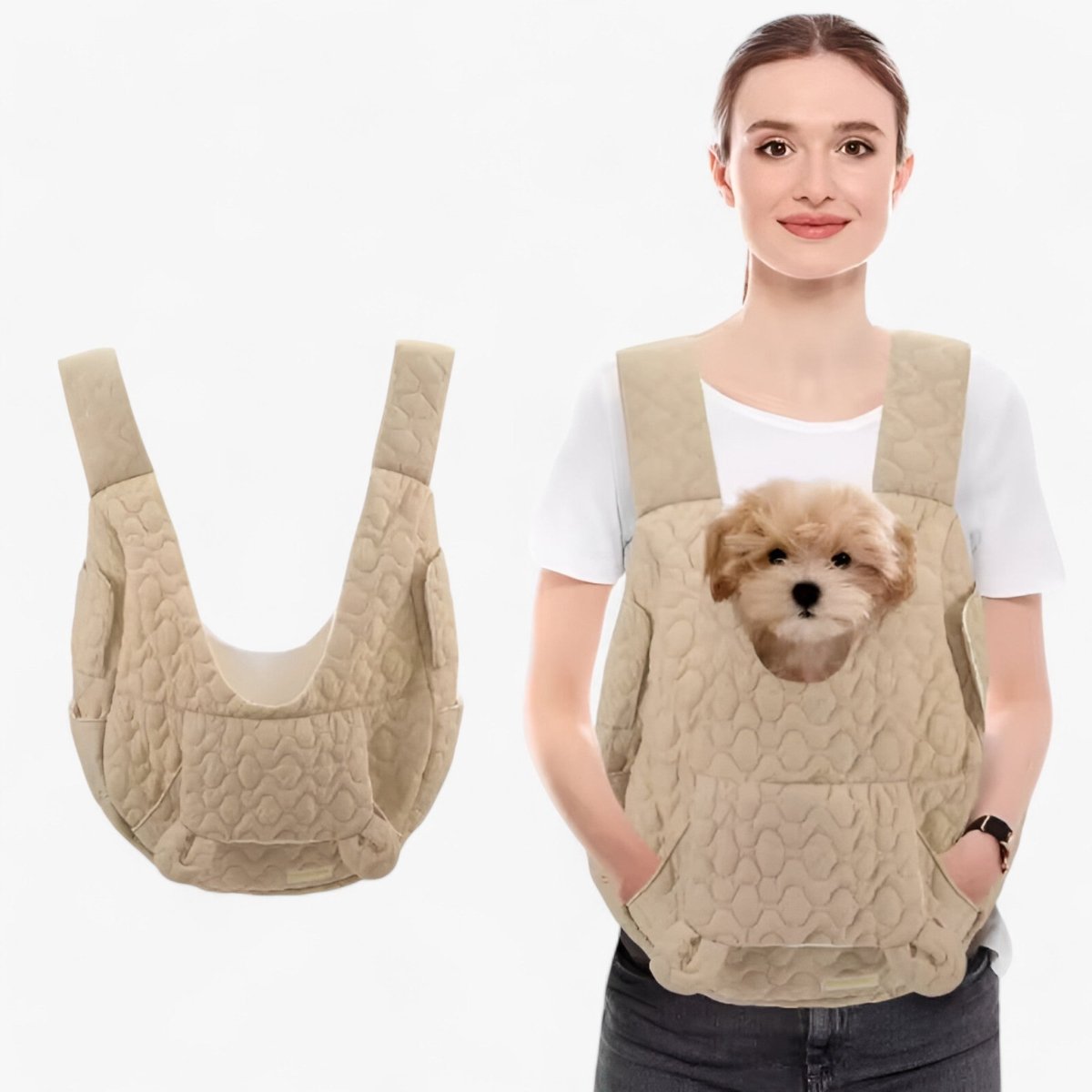 VOYPAW – Borsa-trasportino per animali domestici resistente alle intemperie per viaggi comodi e sicuri
