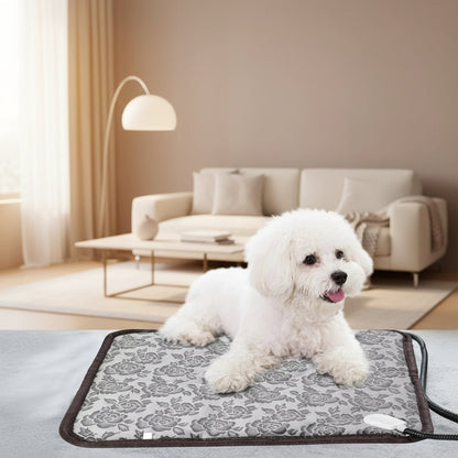 THERMPAW – Tappetino riscaldato impermeabile per animali domestici con temperatura regolabile