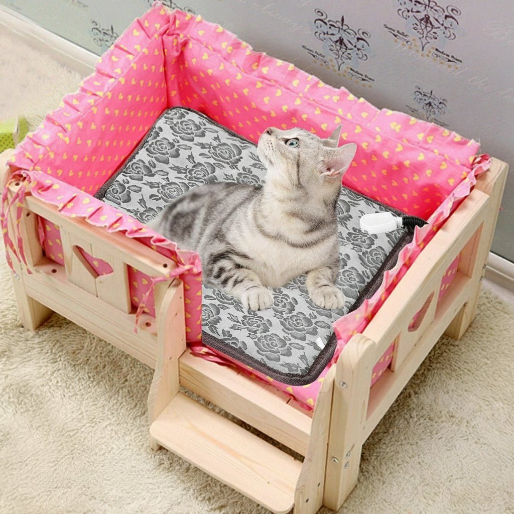 THERMPAW – Tappetino riscaldato impermeabile per animali domestici con temperatura regolabile