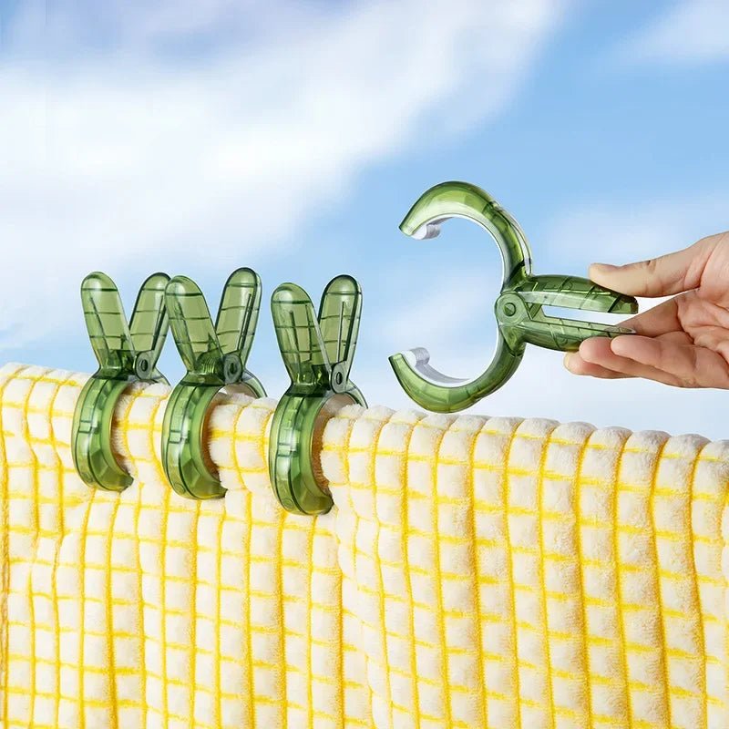 DRYLOK – Mollette per bucato robuste realizzate in plastica per una tenuta sicura degli asciugamani