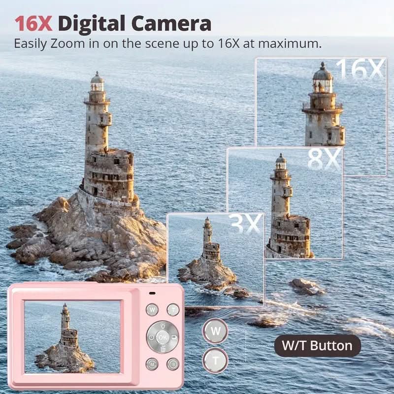 RETROPIX – Fotocamera Digitale Vintage con Tecnologia Moderna