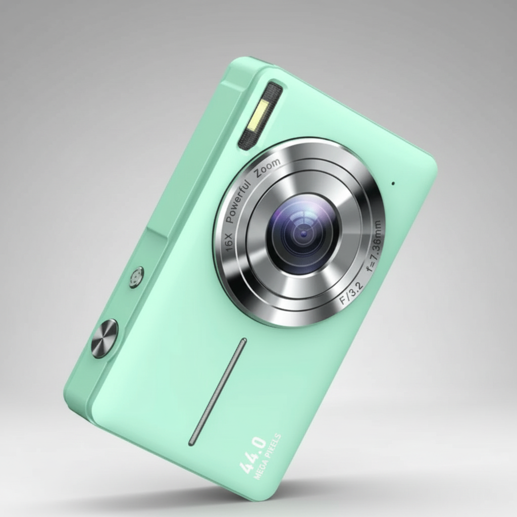 RETROPIX – Fotocamera Digitale Vintage con Tecnologia Moderna