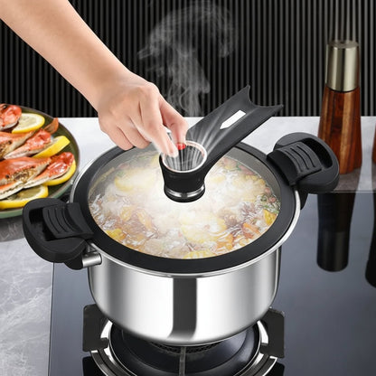 MULTICOOK – Pentola a pressione in acciaio inossidabile a vapore micro per zuppe e stufati