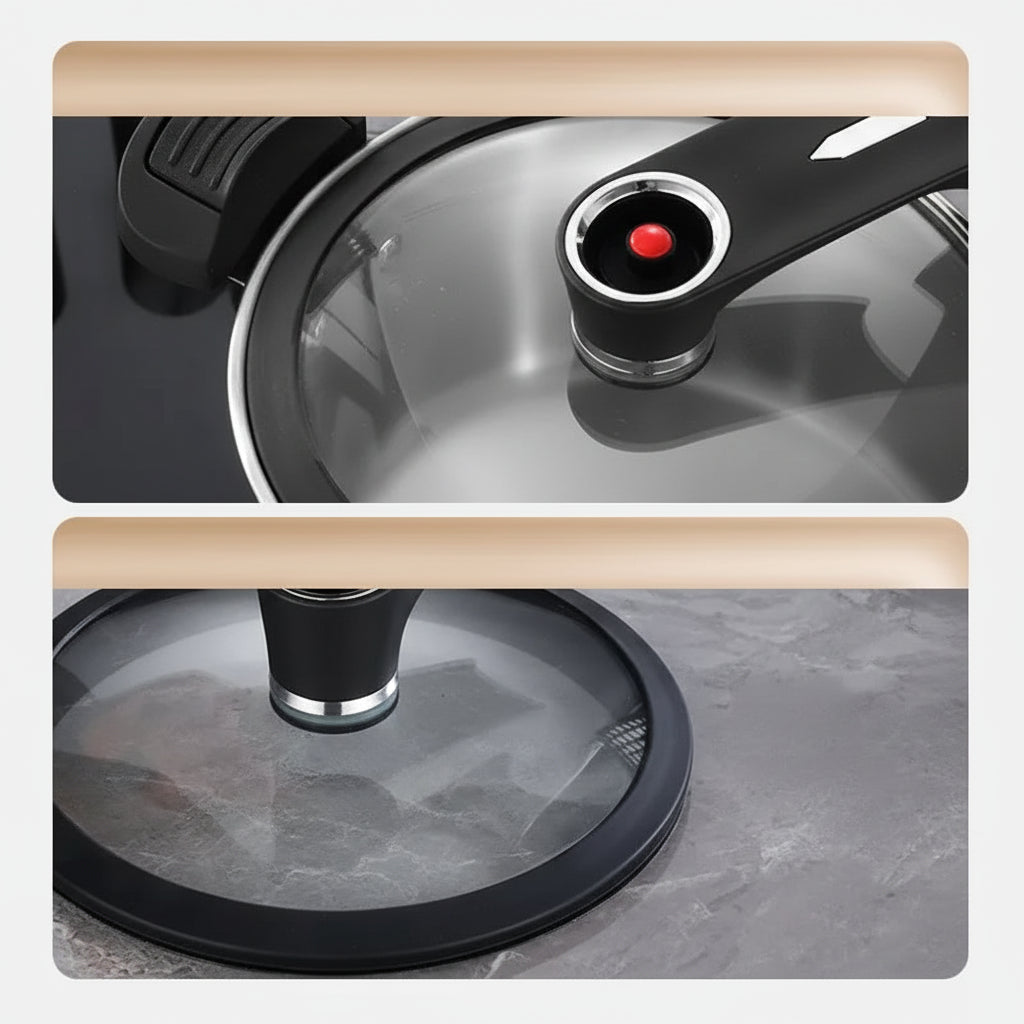 MULTICOOK – Pentola a pressione in acciaio inossidabile a vapore micro per zuppe e stufati