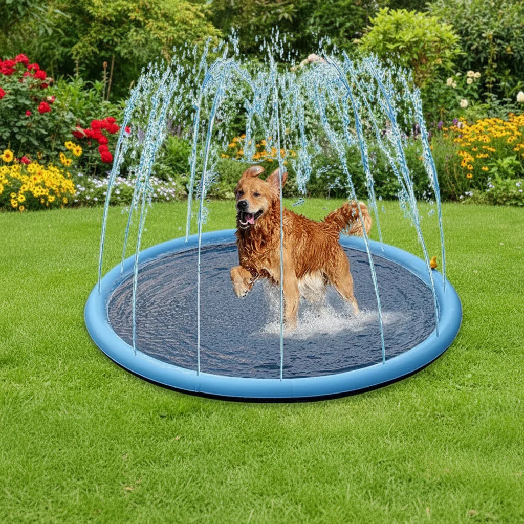 PETHYDRA Tappetino d'Acqua Interattivo per Cani in Estate