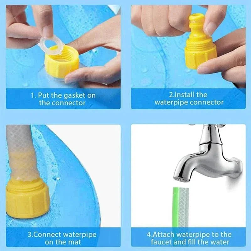 PETHYDRA Tappetino d'Acqua Interattivo per Cani in Estate