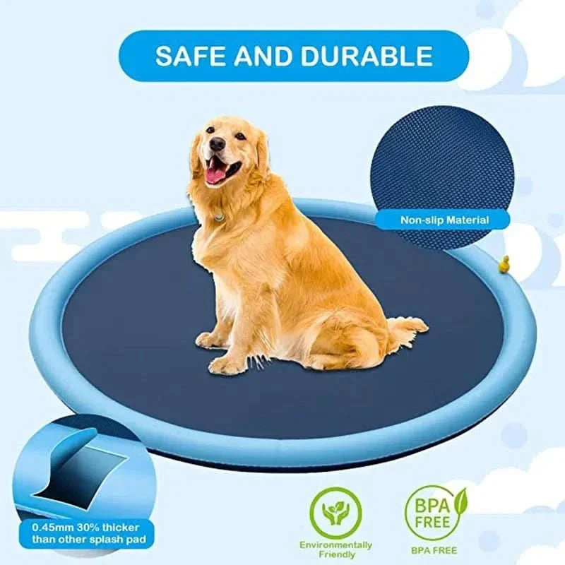 PETHYDRA Tappetino d'Acqua Interattivo per Cani in Estate