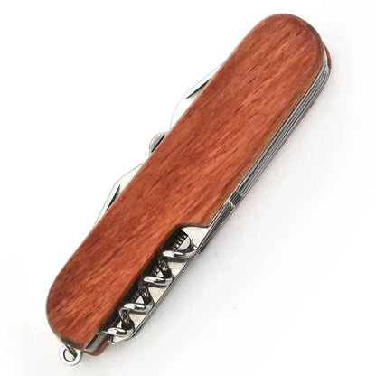 BARRELON – Cavatappi da sommelier in legno personalizzato con incisione, manico in palissandro e coltello integrato