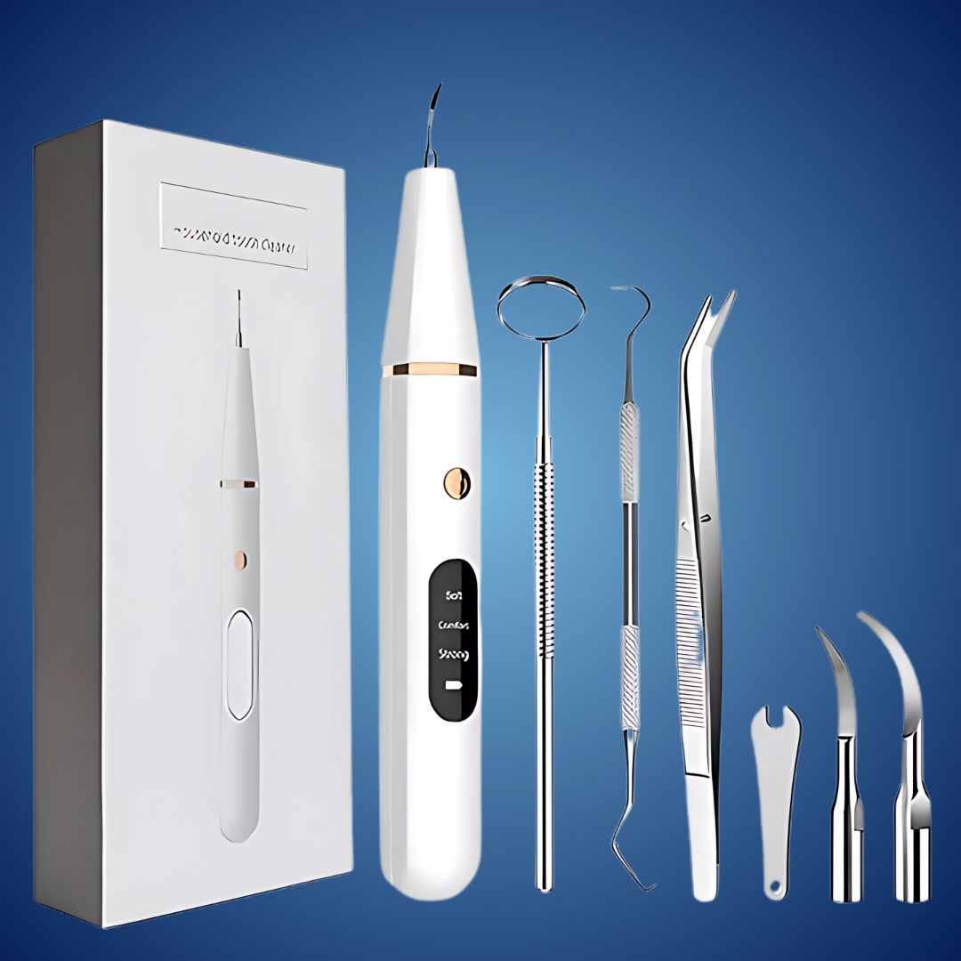 Plaquefree Plaque Remover per denti | Denti ad ultrasuoni Cleaner - Tartar Remover da casa - pulizia dei denti profondi e polacco