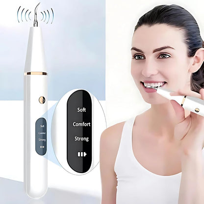 Plaquefree Plaque Remover per denti | Denti ad ultrasuoni Cleaner - Tartar Remover da casa - pulizia dei denti profondi e polacco