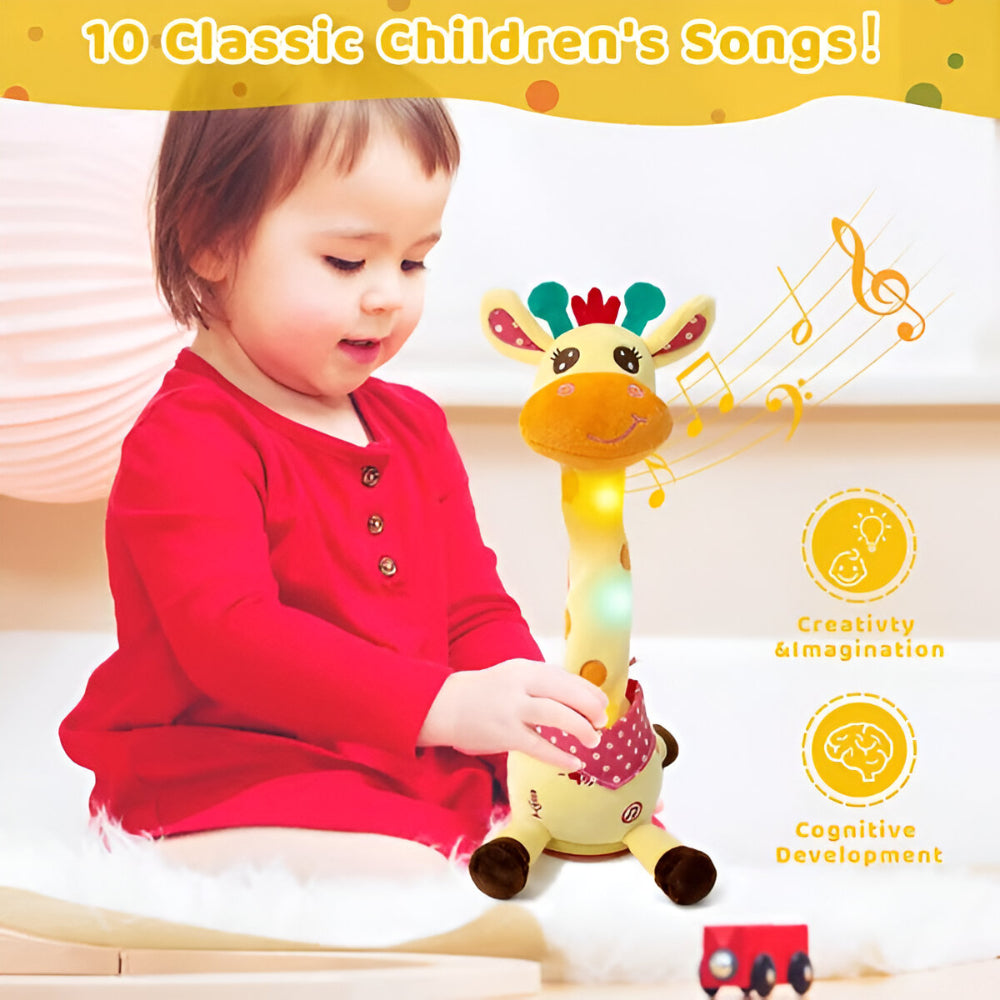 Peluche Giraffa Interattiva Cantante – Compagno Musicale per Bambini