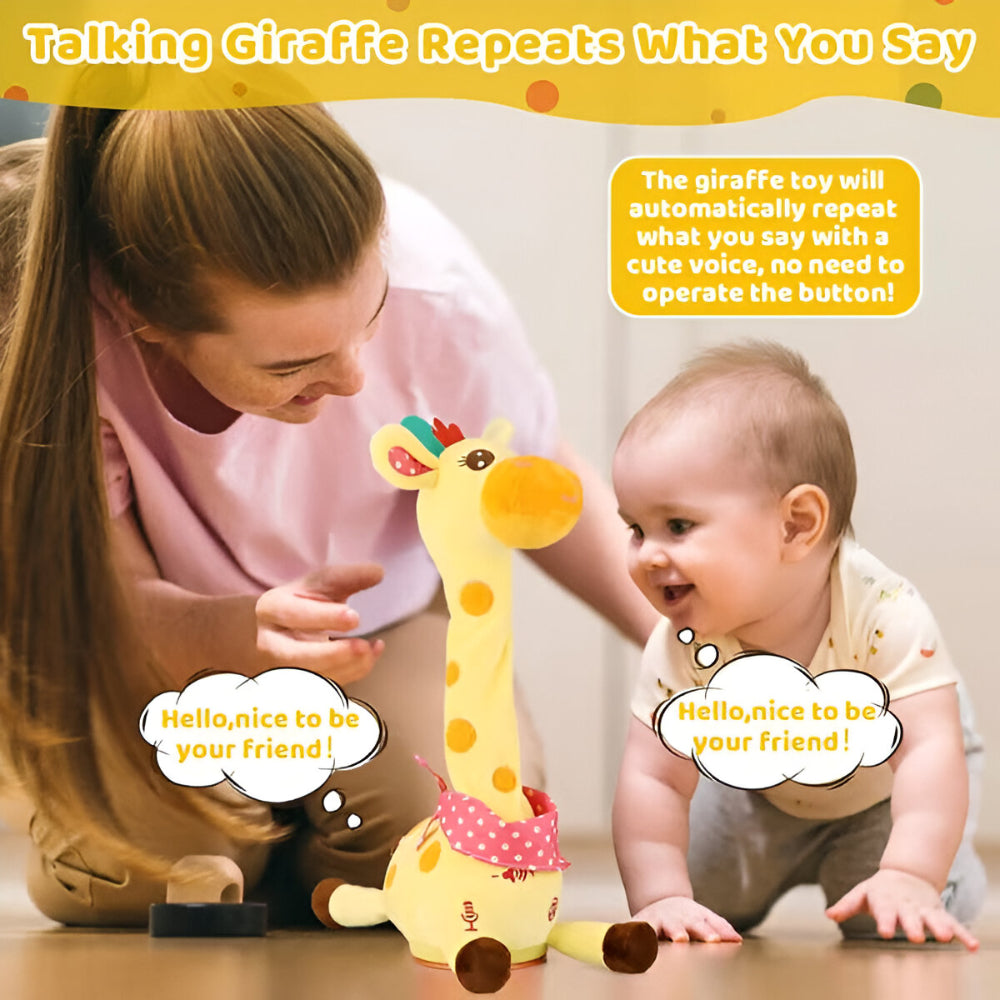 Peluche Giraffa Interattiva Cantante – Compagno Musicale per Bambini
