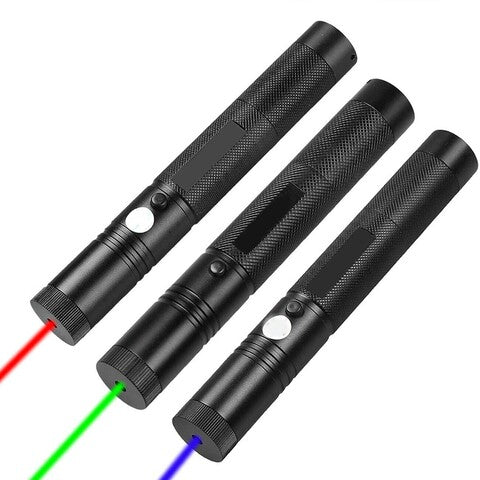 Puntatore Laser Verde ad Alta Potenza – Laser Ricaricabile a Lunga Gittata per Esterni