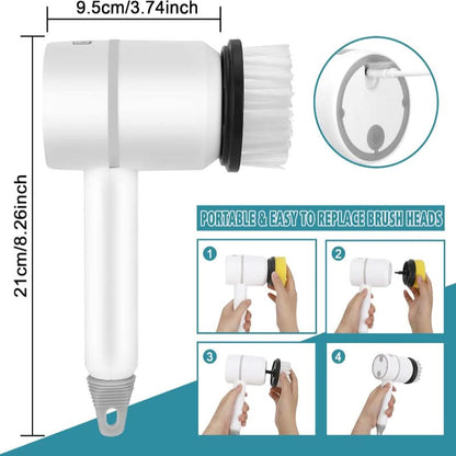 FlexScrub – Testine intercambiabili per tutte le superfici