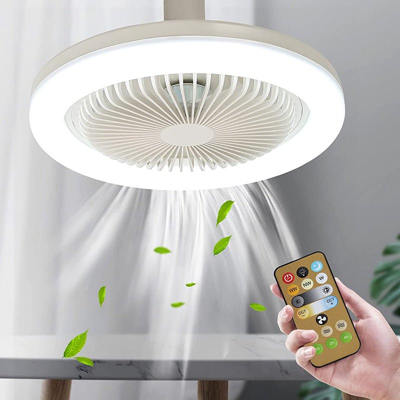 BREEZELIGHT – Ventilatore a soffitto con luce e telecomando