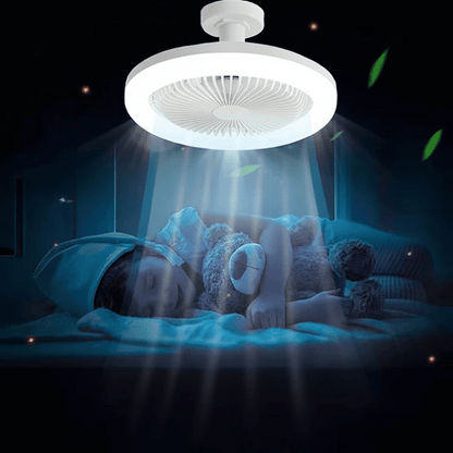 BREEZELIGHT – Ventilatore a soffitto con luce e telecomando