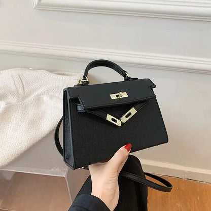 Janna | Elegante borsa a tracolla in stile Kelly
