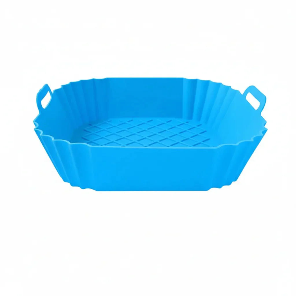 HEISSLUFTPRO – Inserto in silicone per friggitrice ad aria con maniglie per una cucina pulita e sicura
