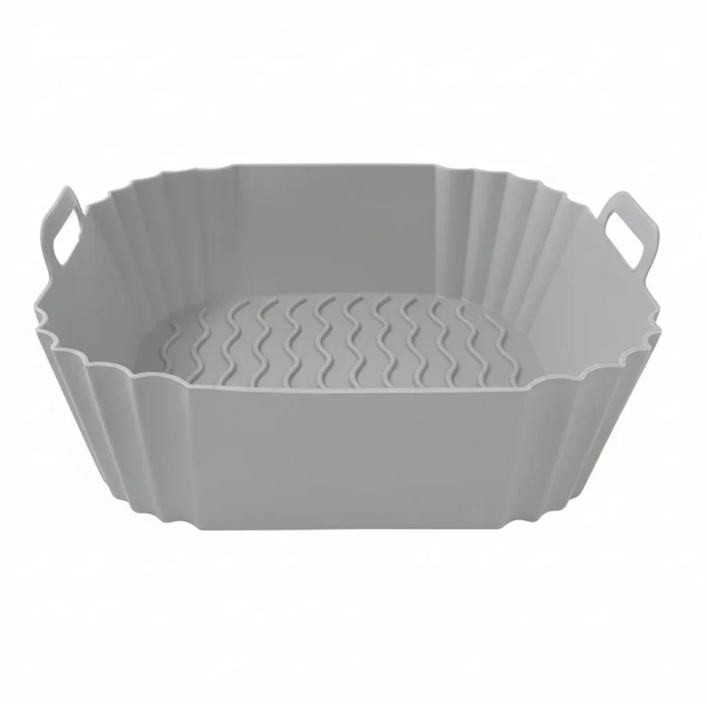 HEISSLUFTPRO – Inserto in silicone per friggitrice ad aria con maniglie per una cucina pulita e sicura