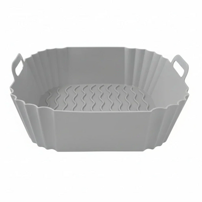 HEISSLUFTPRO – Inserto in silicone per friggitrice ad aria con maniglie per una cucina pulita e sicura