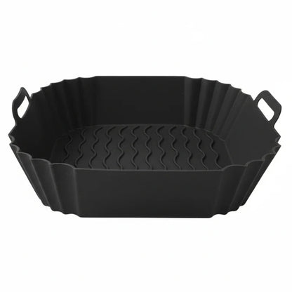 HEISSLUFTPRO – Inserto in silicone per friggitrice ad aria con maniglie per una cucina pulita e sicura