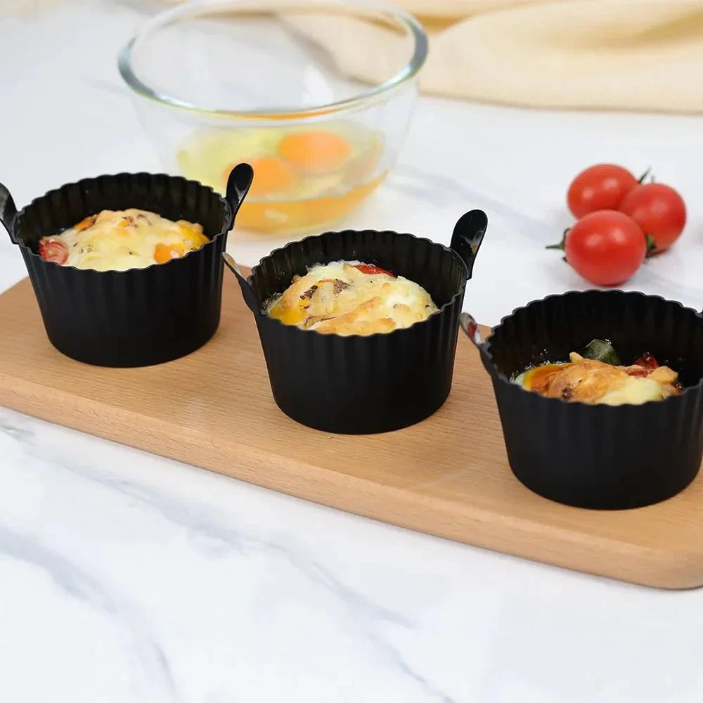 FRÜHFORM – Stampi per uova in silicone di alta qualità, antiaderenti e riutilizzabili, set di 6