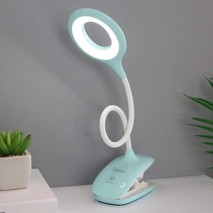 LUMICLIP – Lampada da Lettura LED USB con Morsetto, Funzione Dimmer e Collo Regolabile