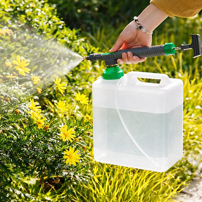 ECOFLEX SPRAY – Spruzzatore a bottiglia riutilizzabile a pressione d'aria a 360° per innaffiare il giardino