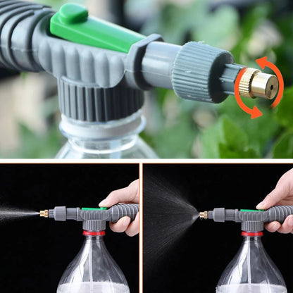 ECOFLEX SPRAY – Spruzzatore a bottiglia riutilizzabile a pressione d'aria a 360° per innaffiare il giardino