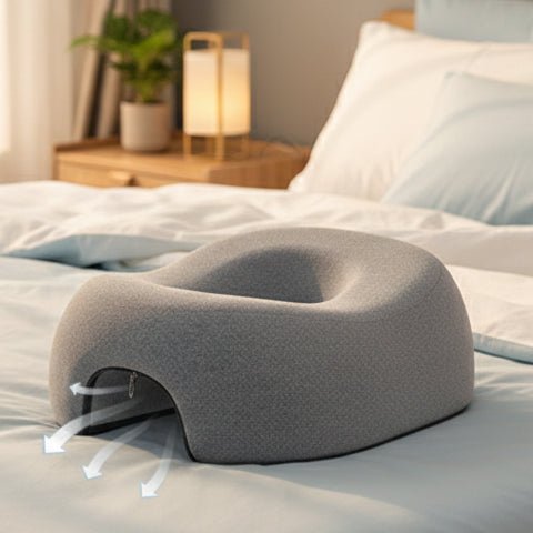 FACENEST – Cuscino di sostegno per sdraiarsi a pancia in giù, realizzato in memory foam, con superficie antiscivolo