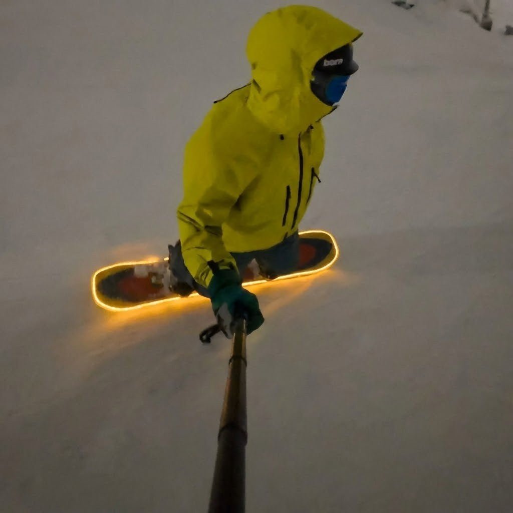 DECKFLUX – Striscia LED flessibile per skateboard con design impermeabile