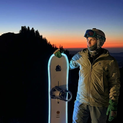 DECKFLUX – Striscia LED flessibile per skateboard con design impermeabile