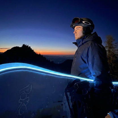 DECKFLUX – Striscia LED flessibile per skateboard con design impermeabile