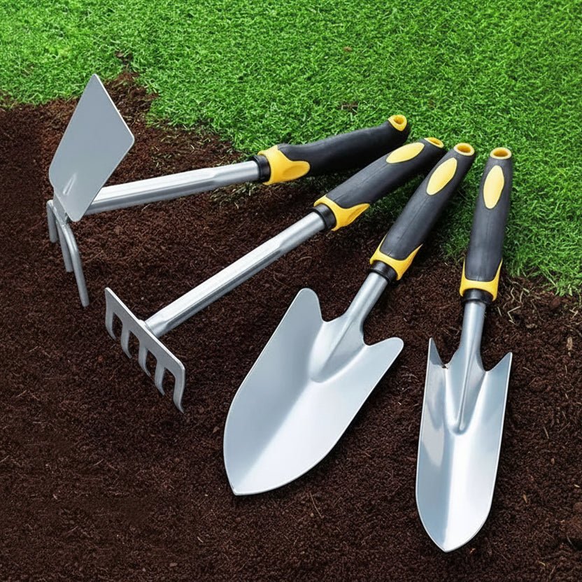GARDENFLOW – Attrezzi da giardino multifunzione per diserbo, piantagione e lavorazione del terreno