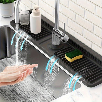 CLEANKITCH - Paraschizzi pratici per lavelli da cucina con drenaggio rapido