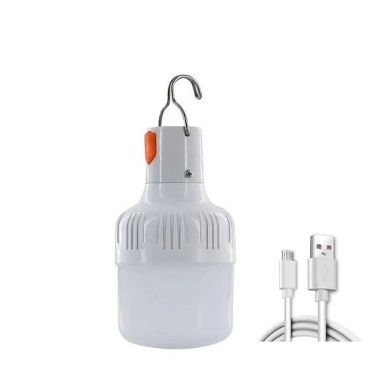 Lanterna da Campeggio LED Ricaricabile | Potente, Resistente & con Porta USB