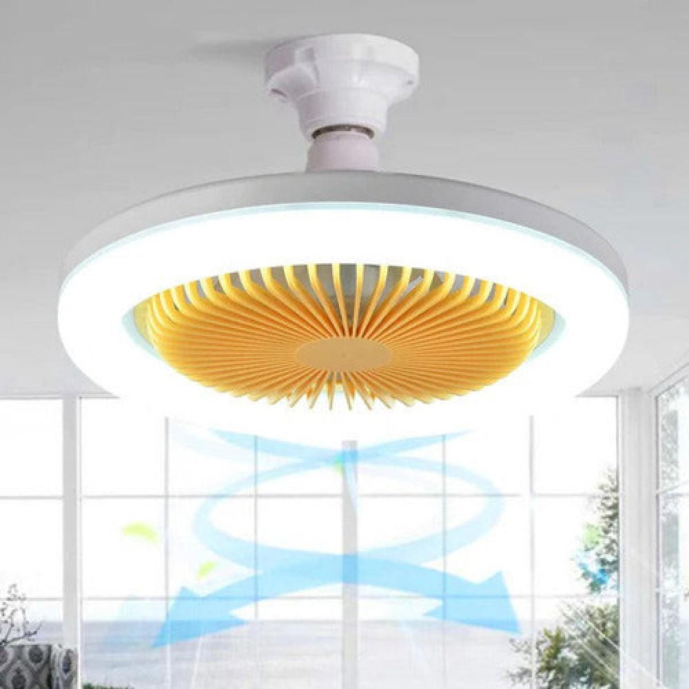 Ventilatore da soffitto LED E27 con telecomando
