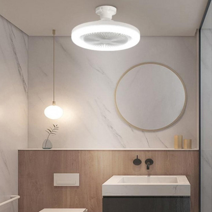 Dettaglio delle pale del ventilatore LED E27