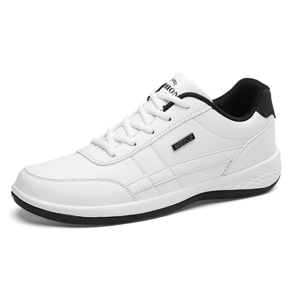 StrideLux – Scarpe da ginnastica ortopediche in pelle da uomo con un eccellente supporto