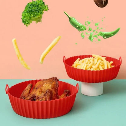ÖKOFRY – Inserto in silicone riutilizzabile per la friggitrice ad aria con superficie antiaderente