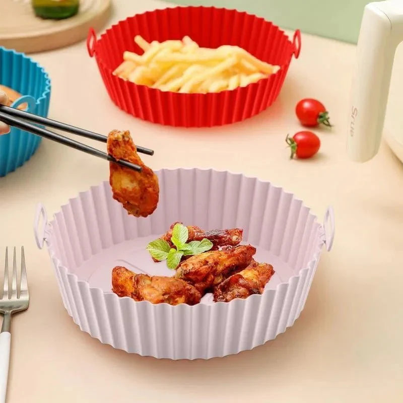 ÖKOFRY – Inserto in silicone riutilizzabile per la friggitrice ad aria con superficie antiaderente