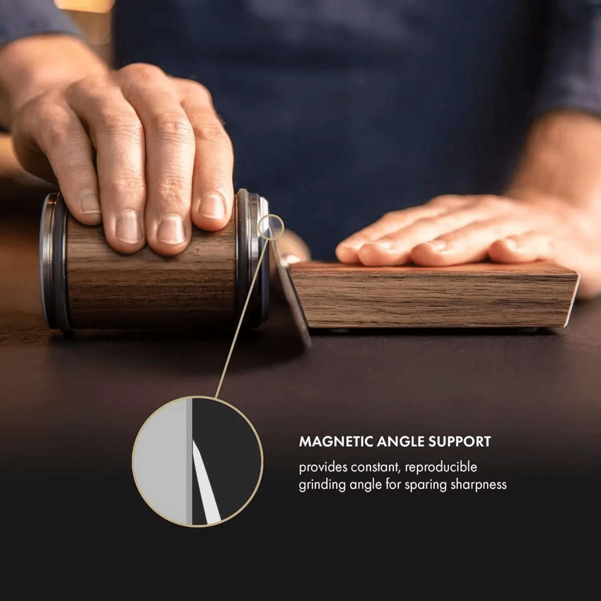 SHARPEDGE – Affilacoltelli professionale con rullo diamantato